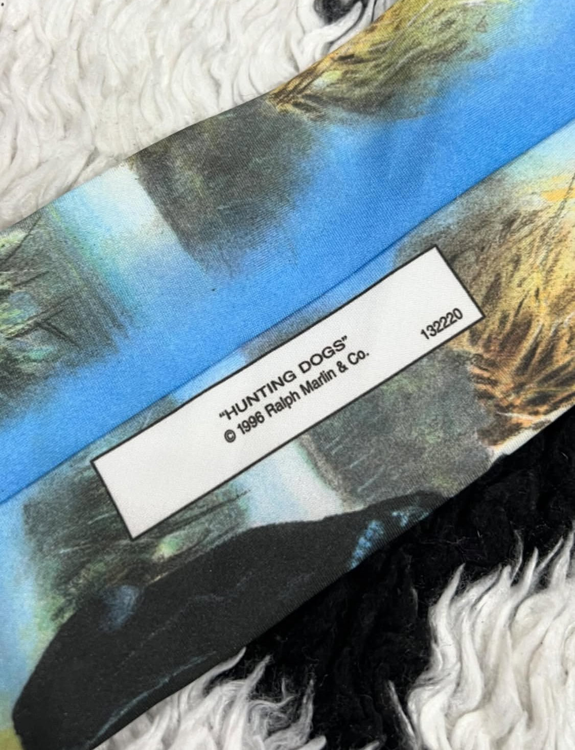 Vintage 1996 Hunting Dogs Tie