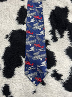 Planes Graphic Tie