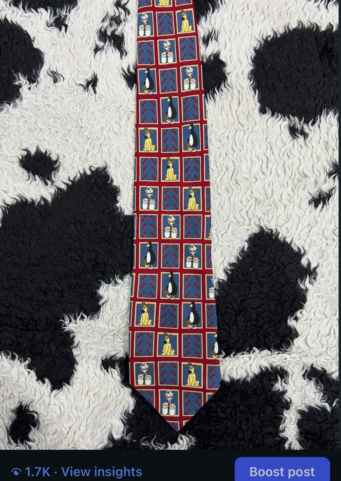 Wallace & Gromit Tie