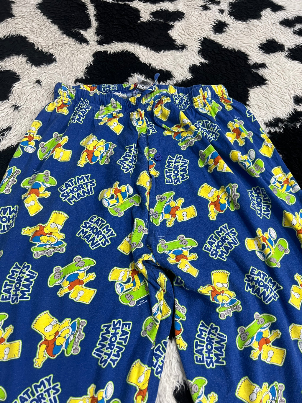 "Eat My Shorts" Bart Simpson Skating PJs (Small - Medium)