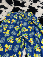 "Eat My Shorts" Bart Simpson Skating PJs (Small - Medium)