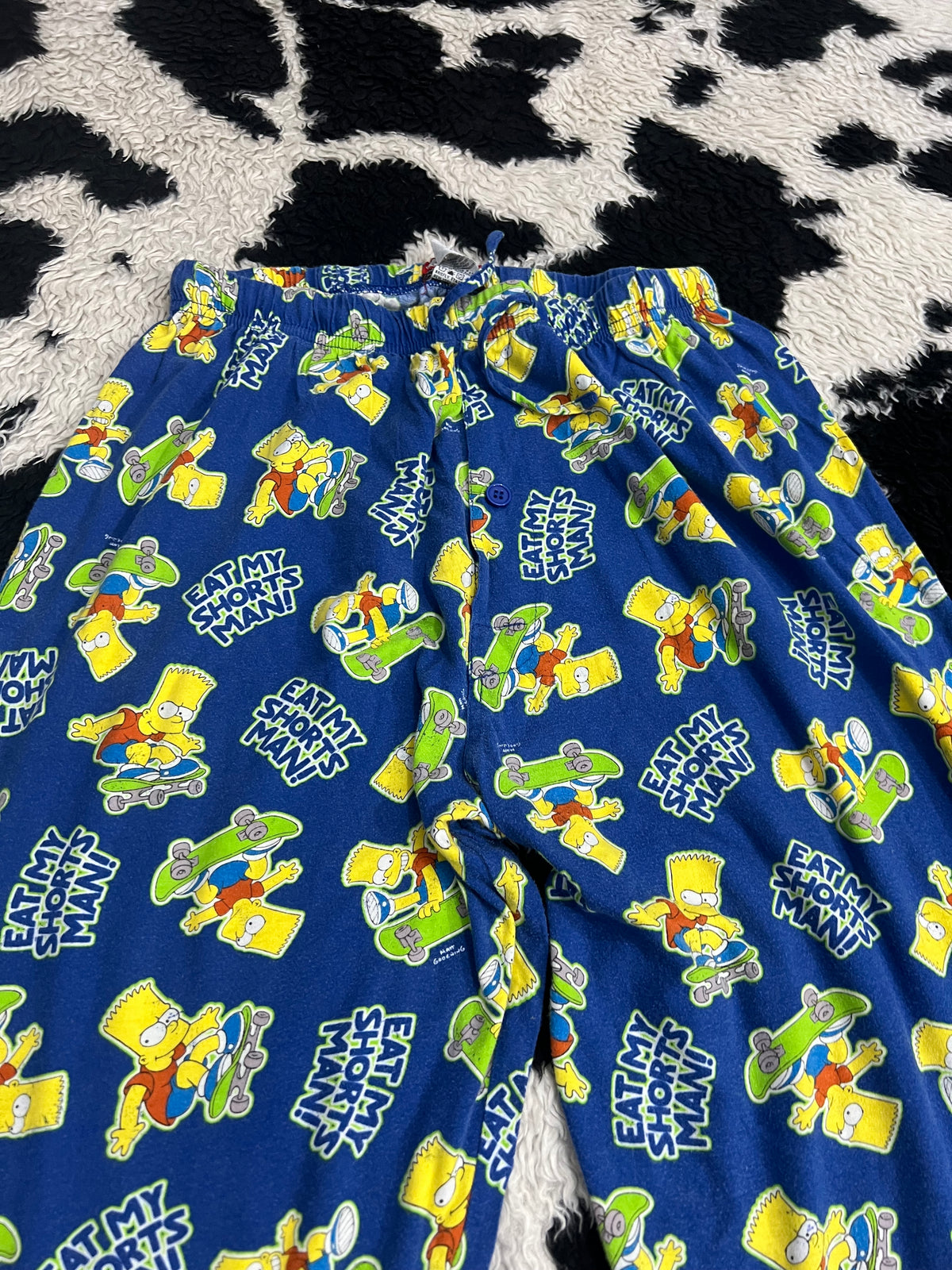 "Eat My Shorts" Bart Simpson Skating PJs (Small - Medium)