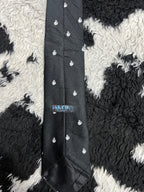 Embroidered Apples Tie