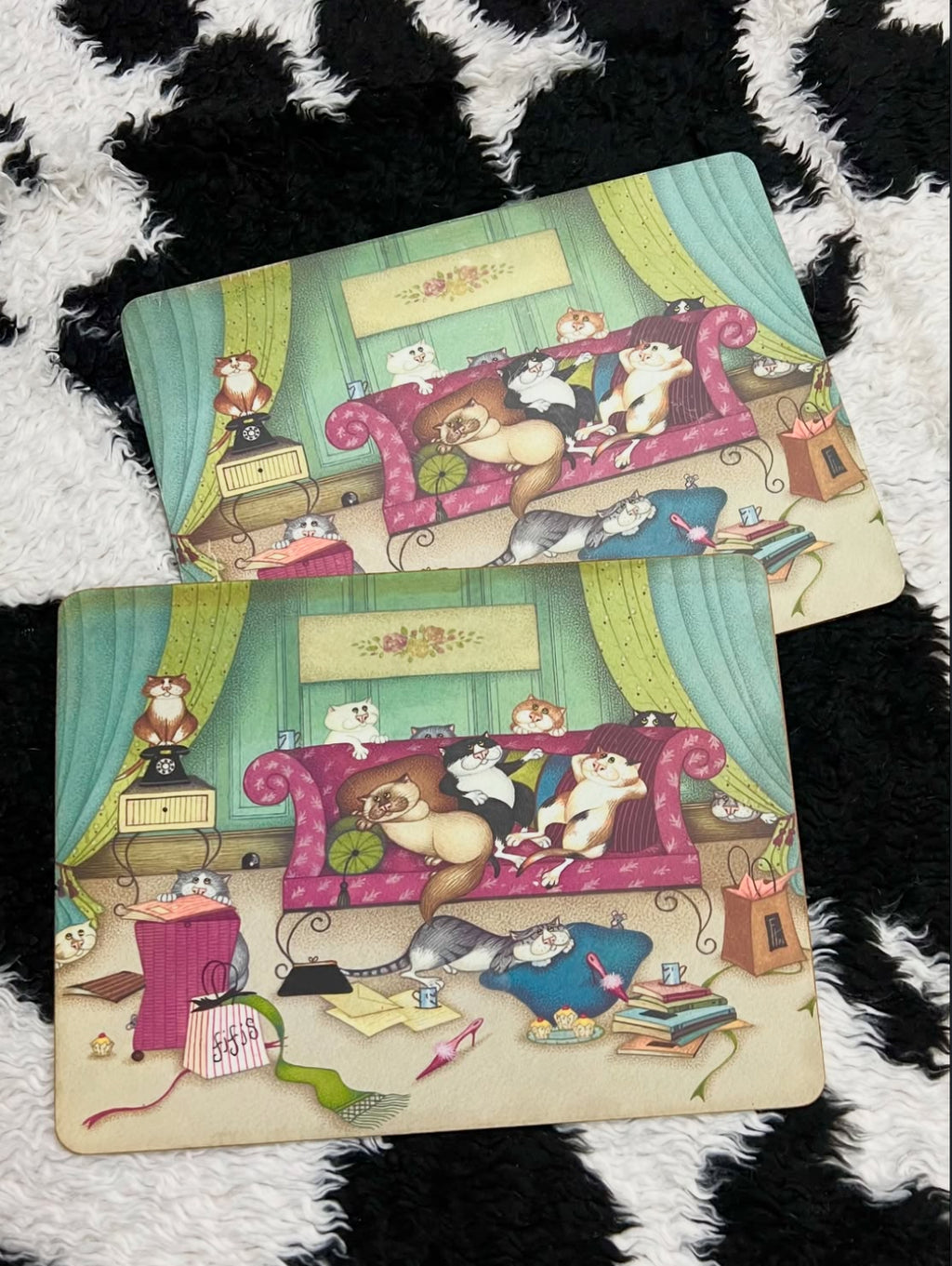 Big Cat Family Placemats