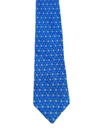 Blue Flowers Tie