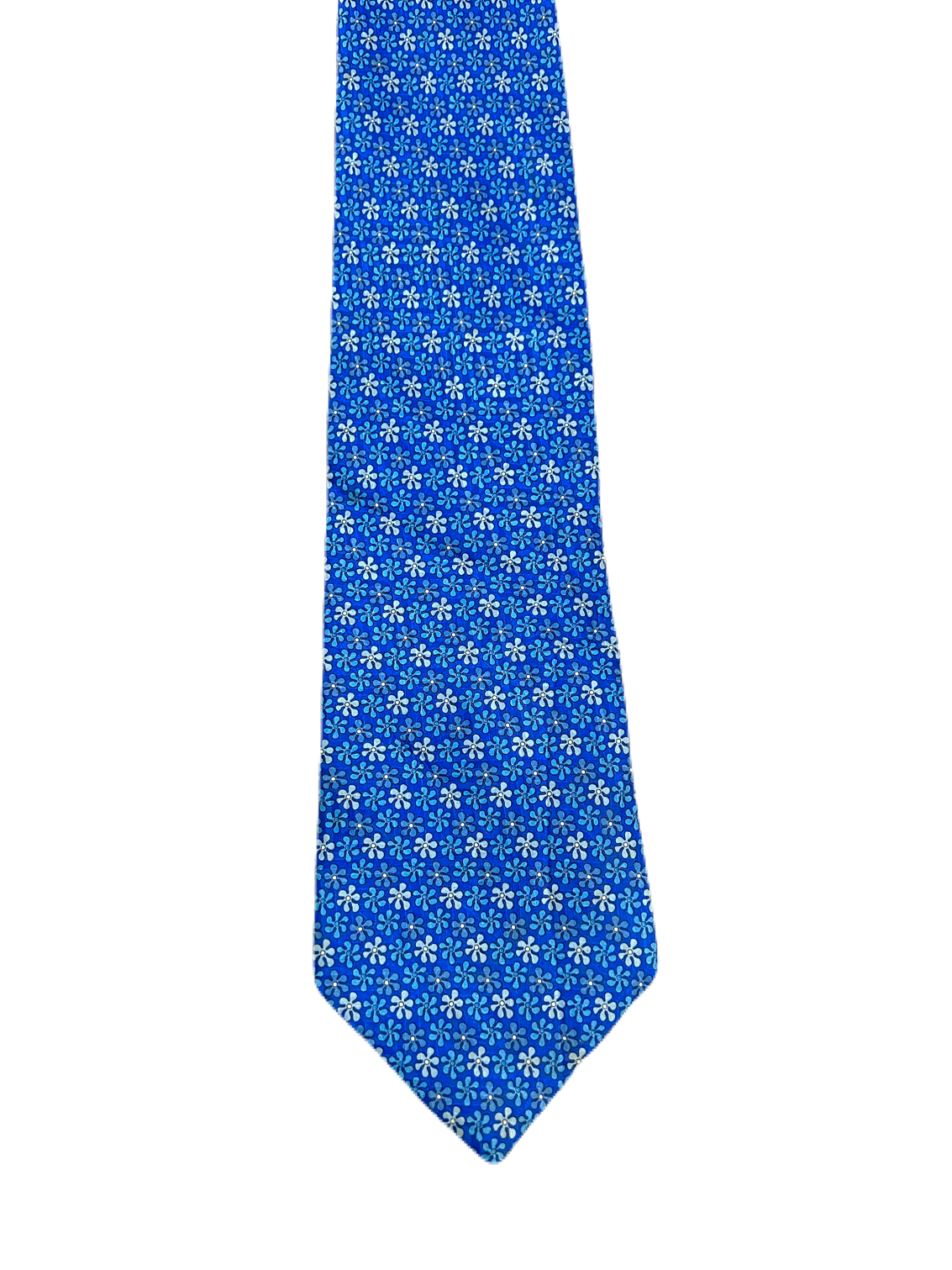 Blue Flowers Tie