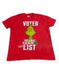 The Grinch Naughty List Tee (Extra Large)