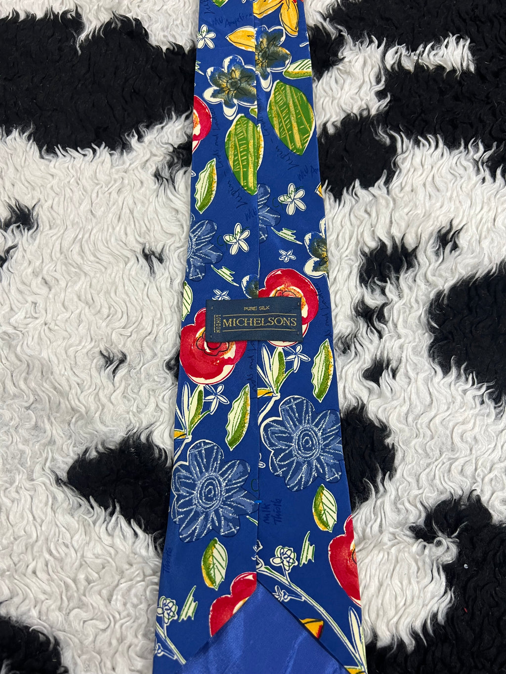 Michelsons Floral Tie