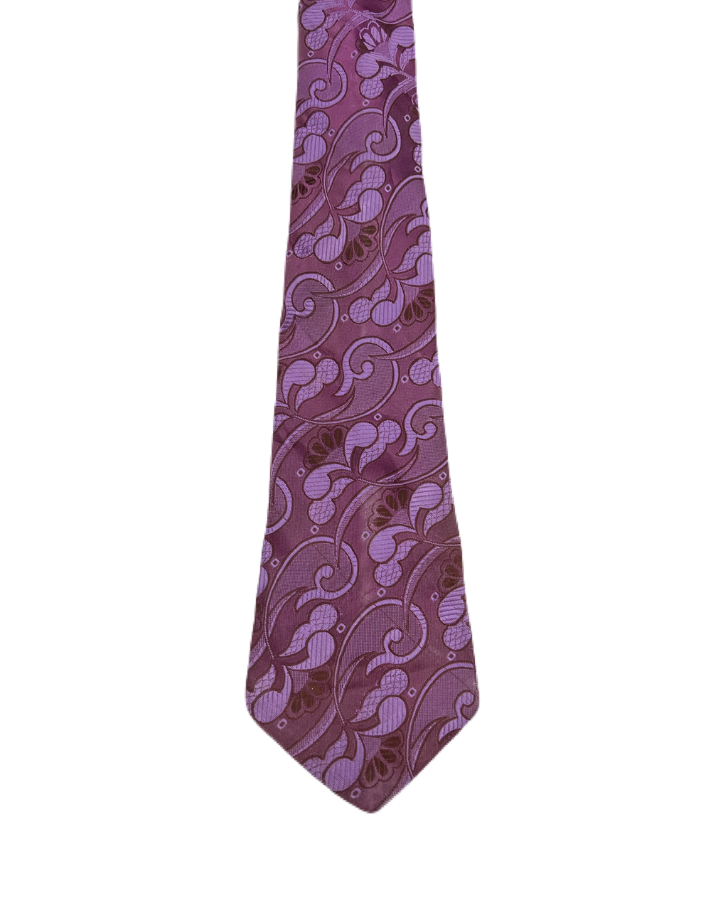 Purple Fully Embroidered Tie