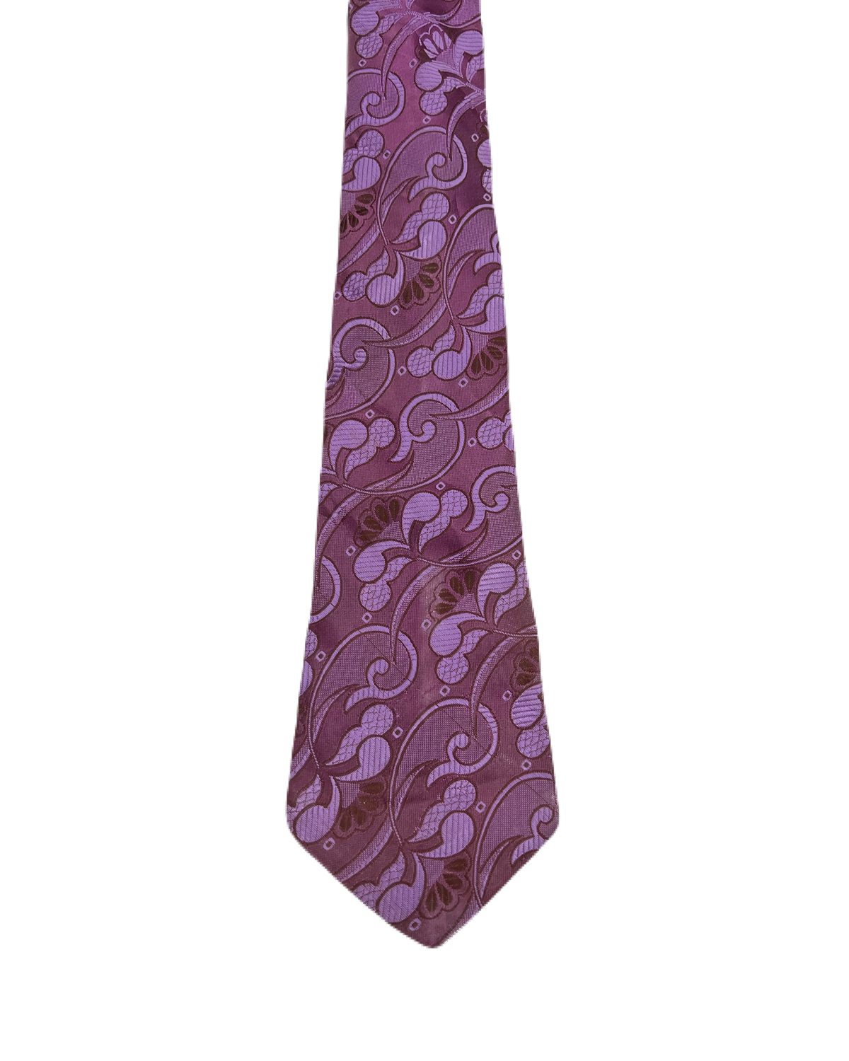 Purple Fully Embroidered Tie