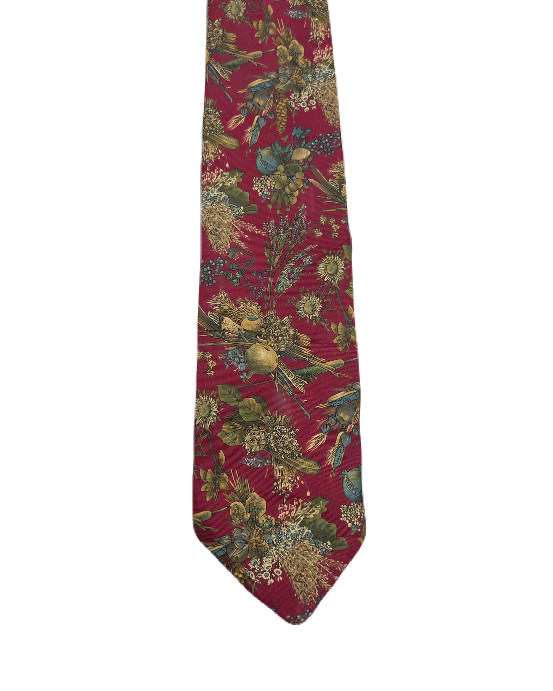 Pomegranate Graphic Tie