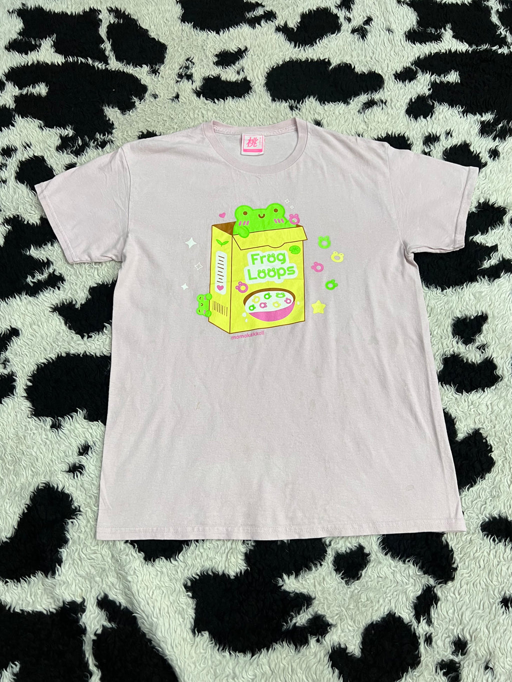 Frog Loops Cereal Tee (Medium)