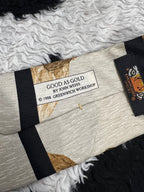 Vintage 1998 "Good as Gold" Golden Retriever Puppies Tie