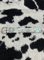 Holographic Hearts Belt