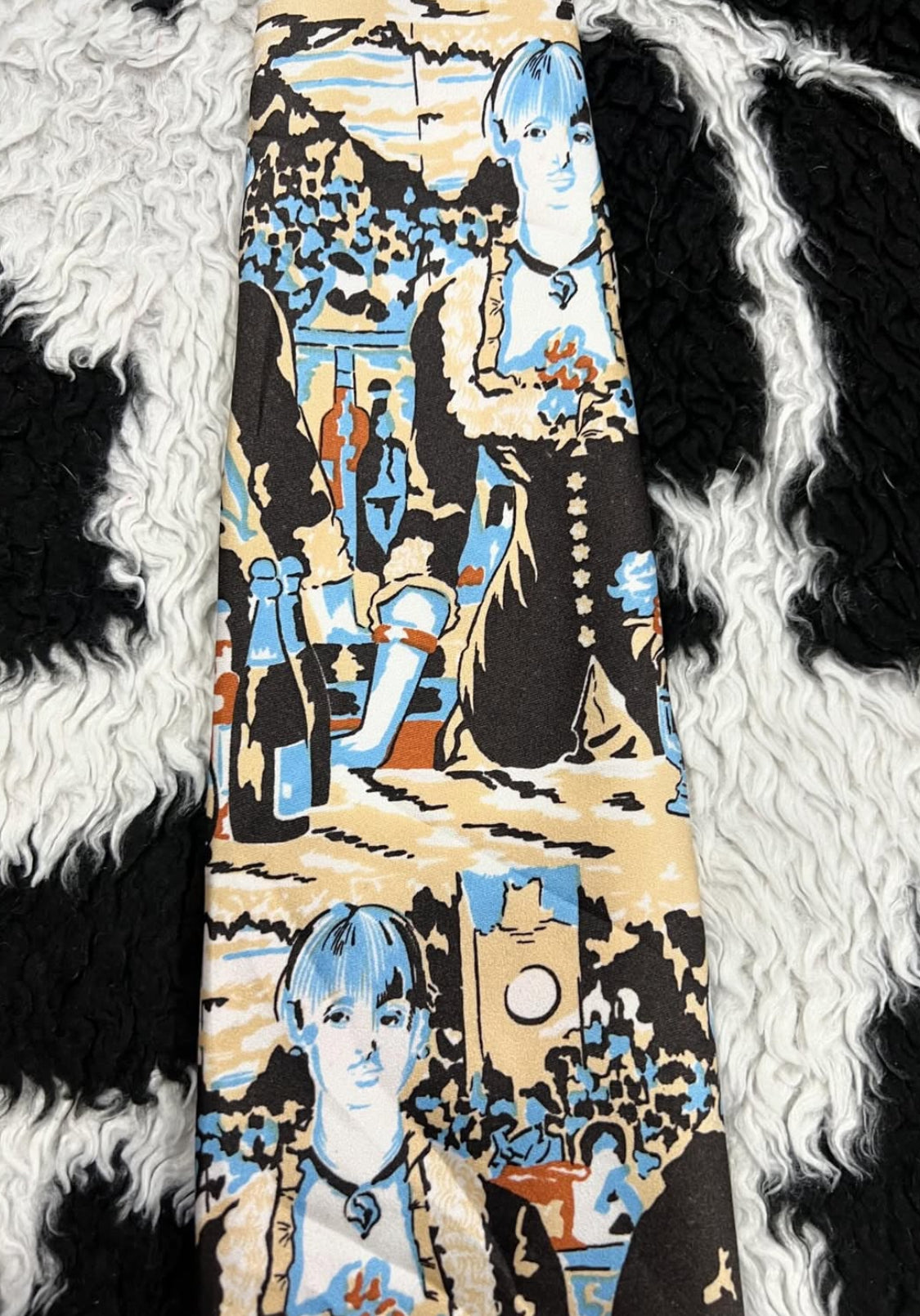 Renaissance Inspired Art Tie