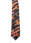 Ralph Marlin 1992 "Trumpets" Tie