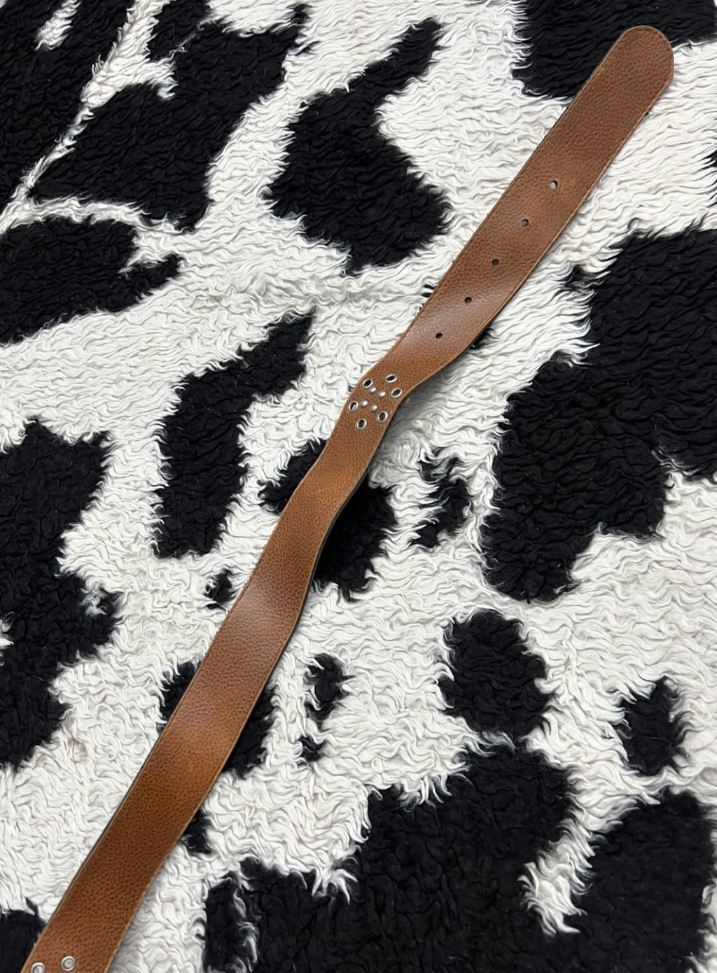 Vintage Brown Buckle Belt
