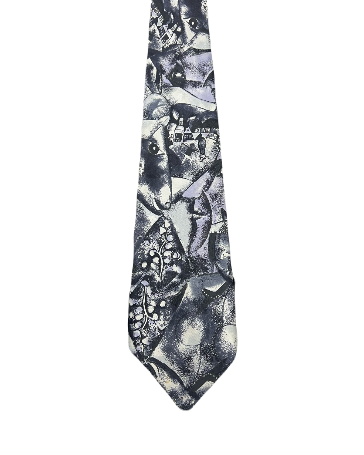 Reine Seide Painting Farm Tie