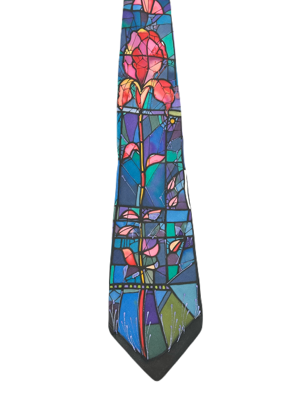 Glass Painting Tie