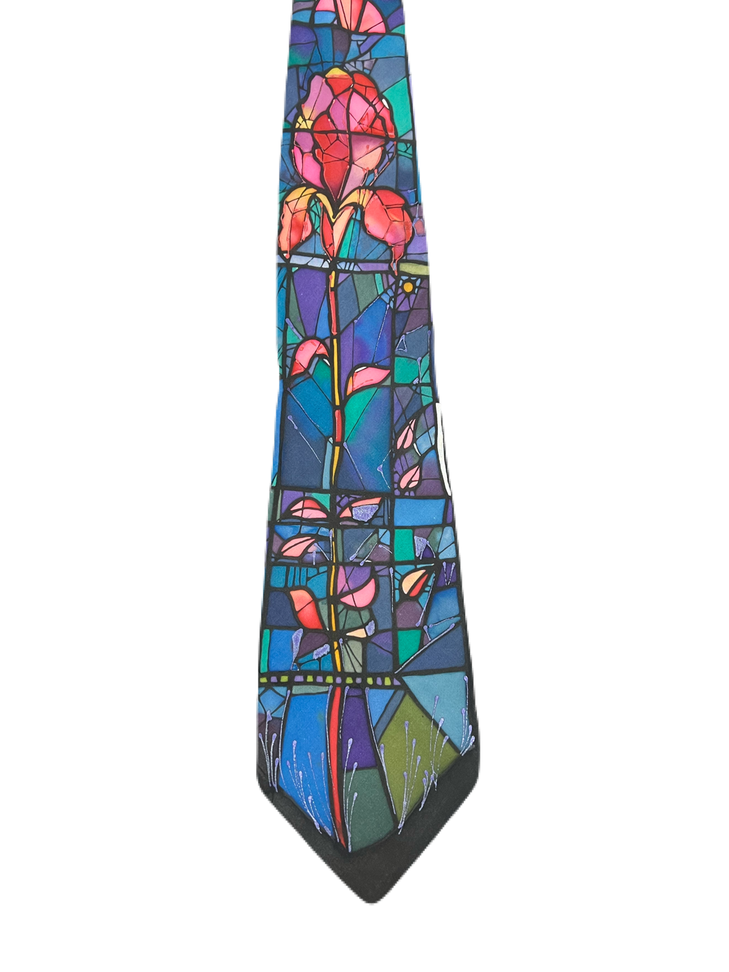 Glass Painting Tie