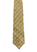 Yellow Parrots Tie