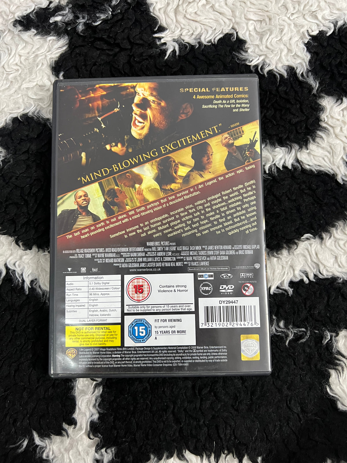 I Am Legend DVD
