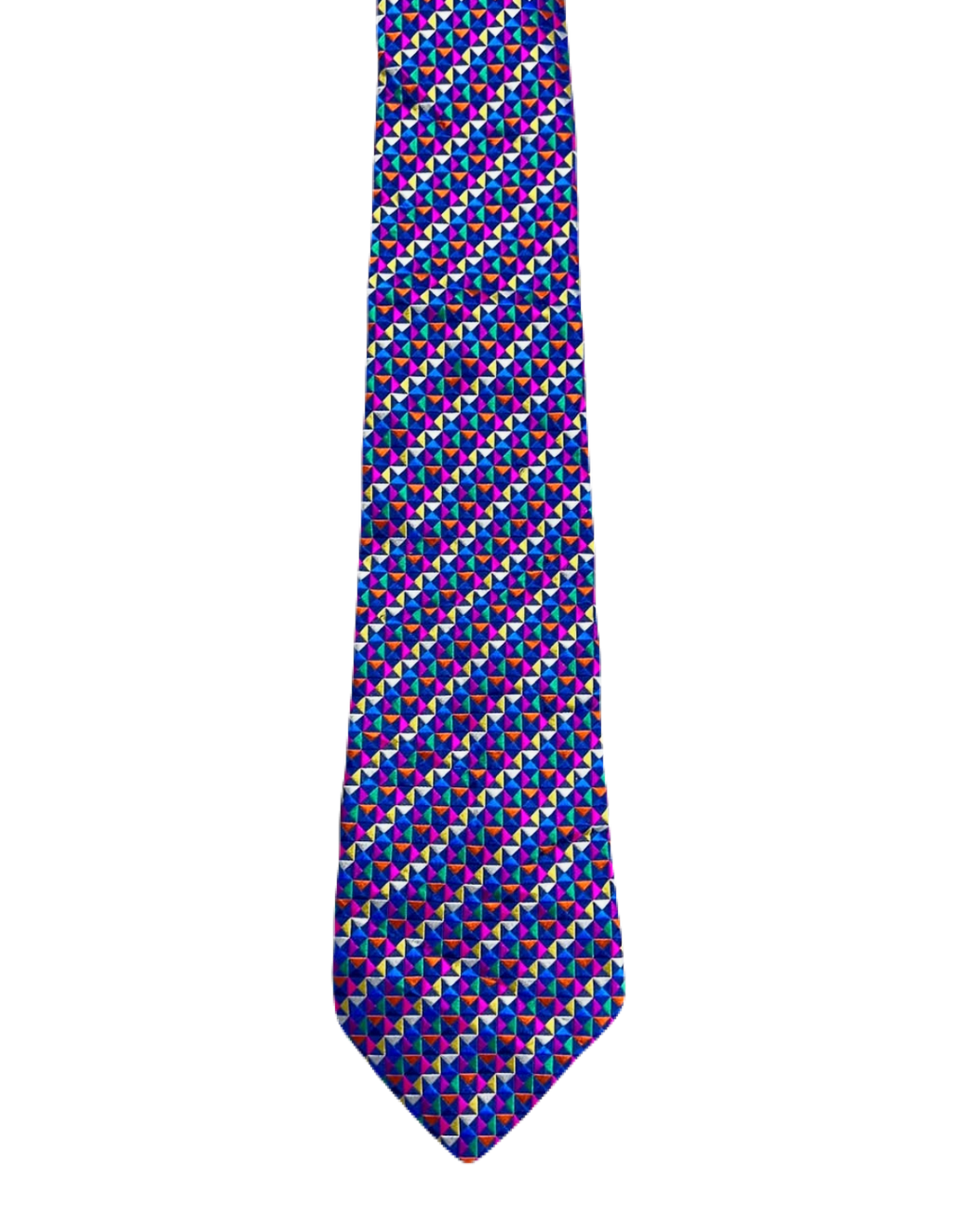 Fully Embroidered Vibrant Tie
