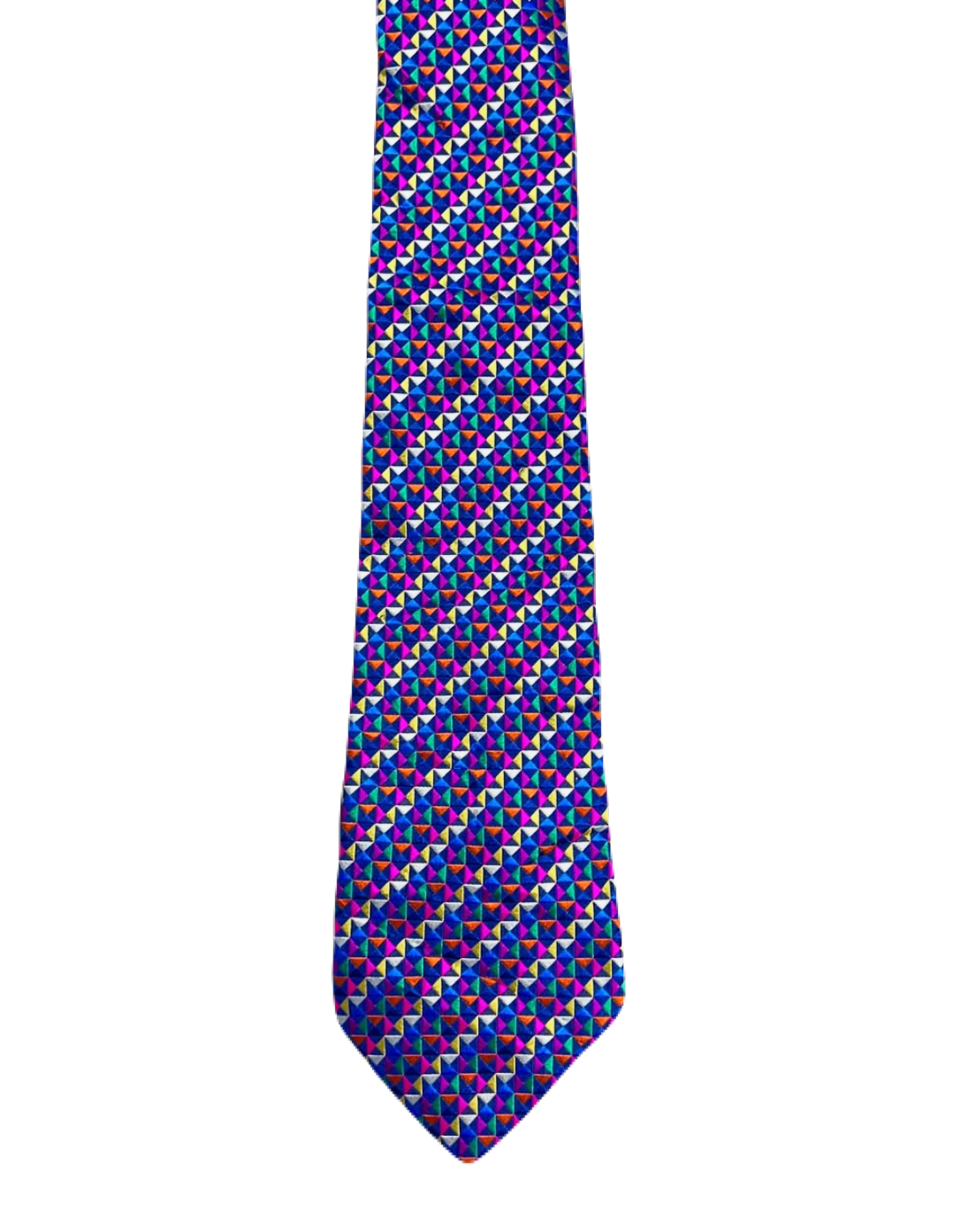 Fully Embroidered Vibrant Tie