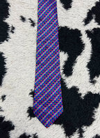 Fully Embroidered Vibrant Tie