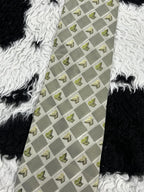 Roberto Green Leaves Tie
