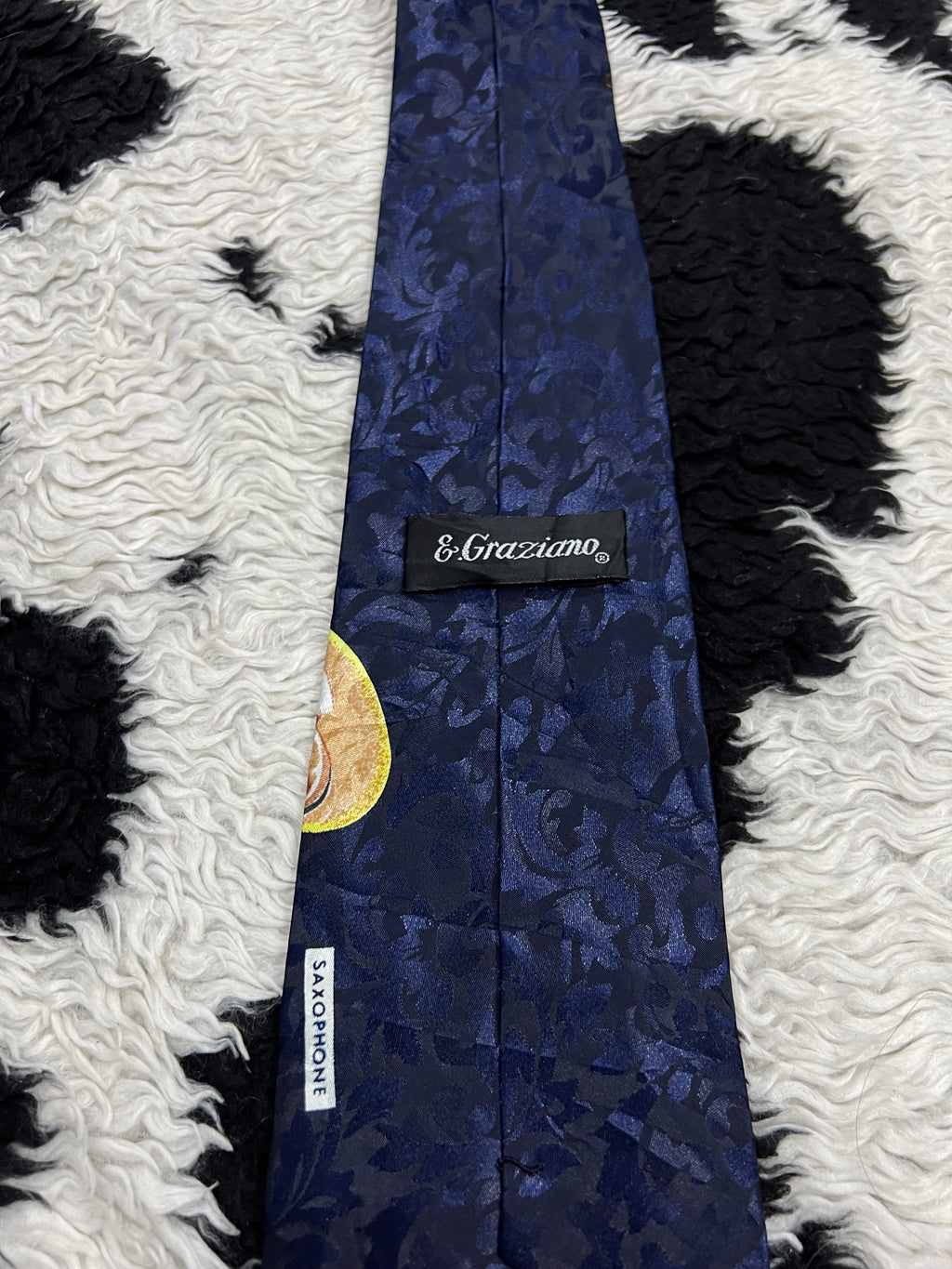 Saxophone Graphic Tie