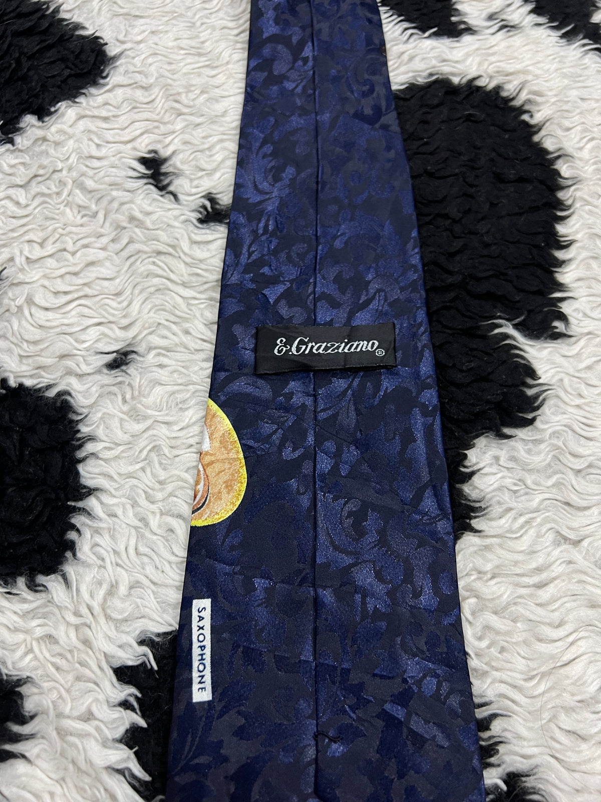 Saxophone Graphic Tie