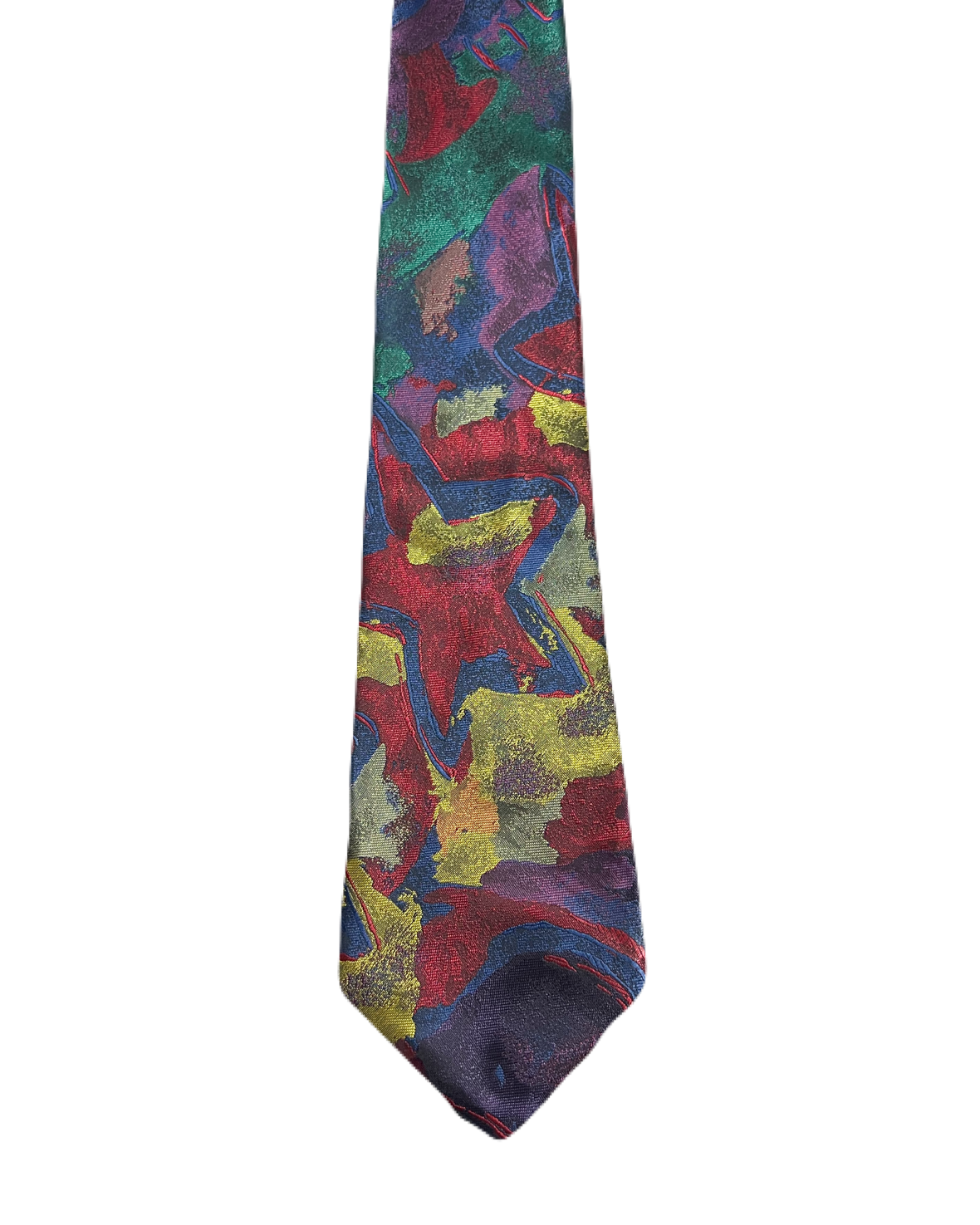 Burton Fully Embroidered Stars Tie