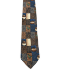 Herlaine Pumpkins & Birds Tie