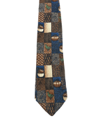 Herlaine Pumpkins & Birds Tie