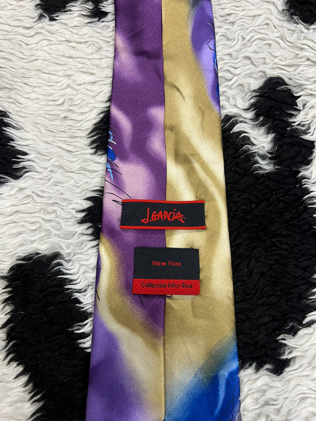 J. Garcia "How Fine" Abstract Tie