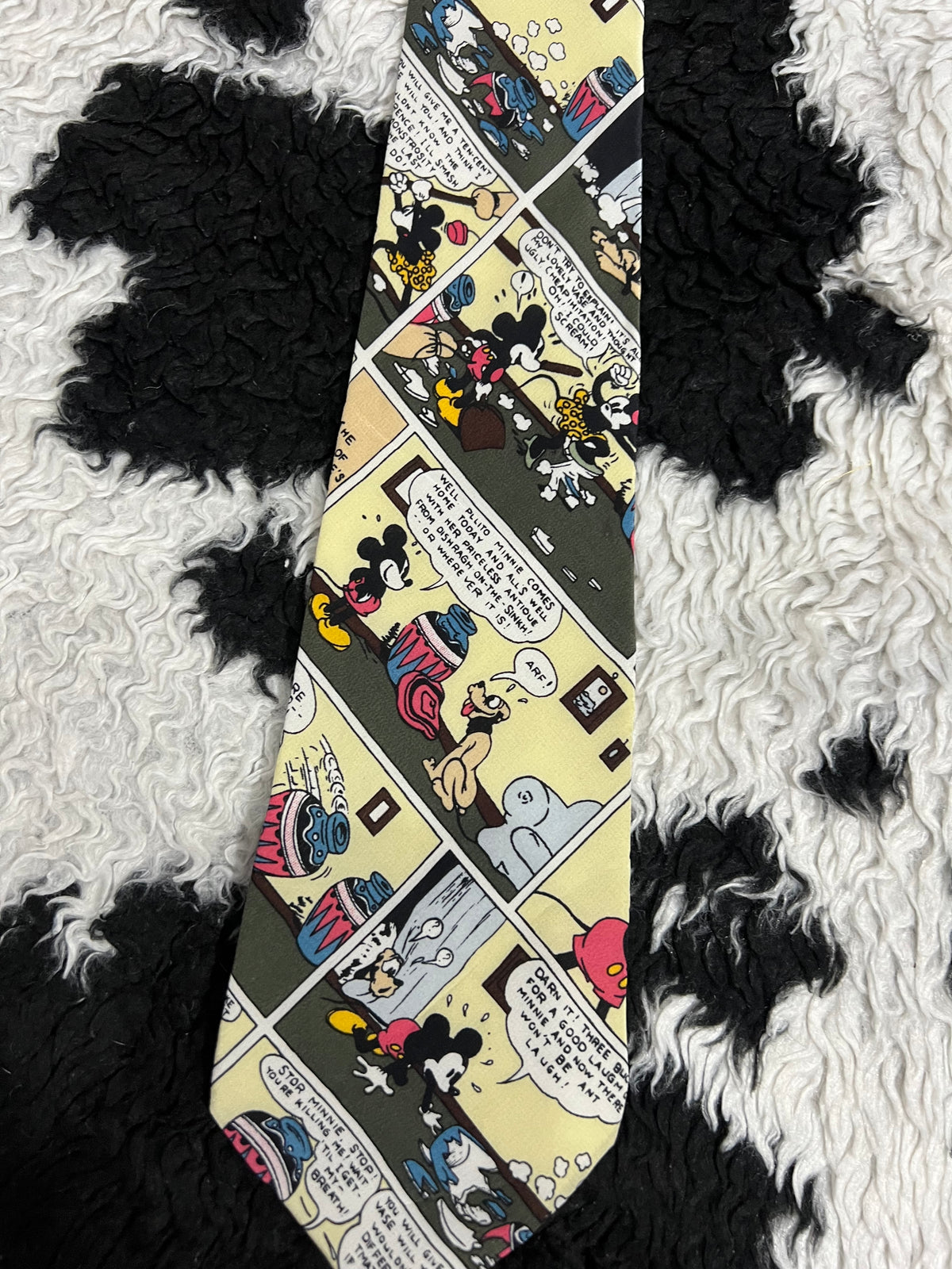 Mickey Mouse Comics Tie
