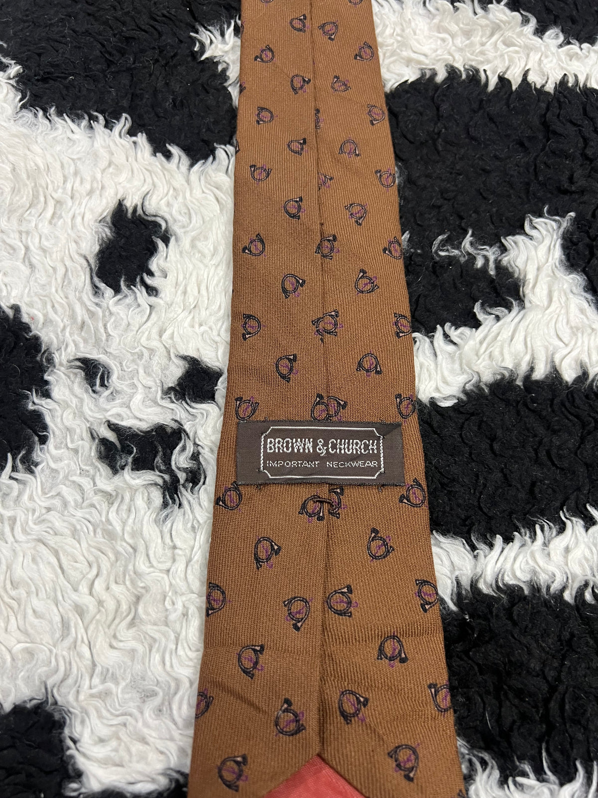 Brown & Church Horn Tie
