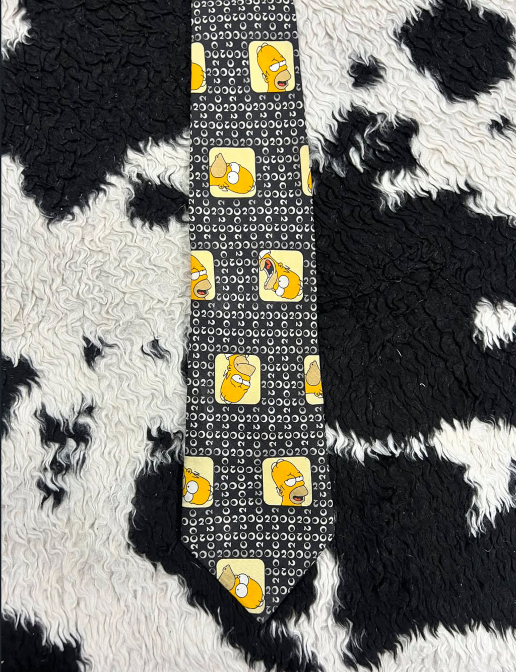 Vintage 1999 Homer Simpson Tie