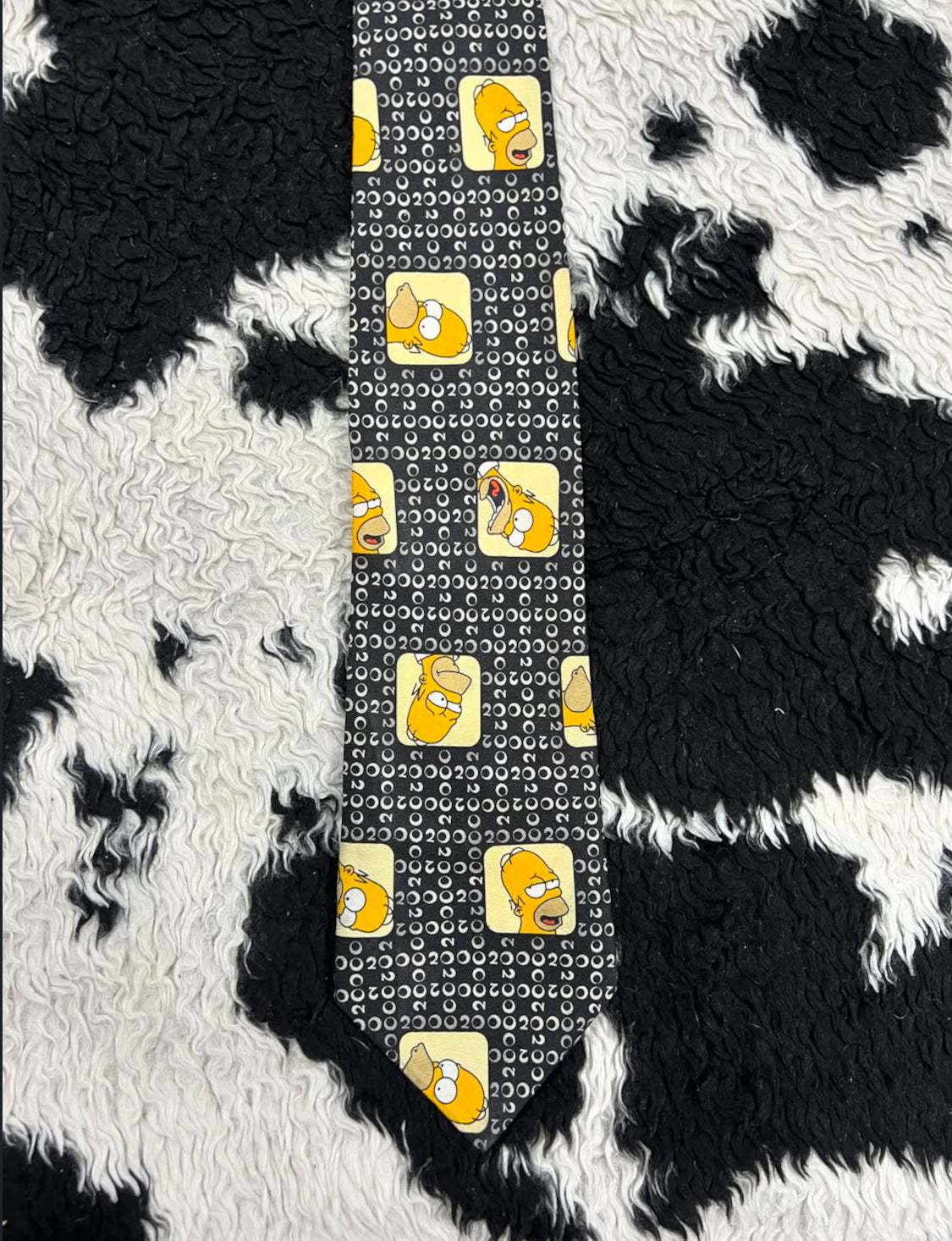 Vintage 1999 Homer Simpson Tie
