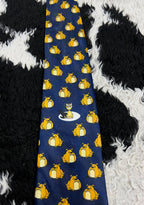 Bulldogs & Cat Tie