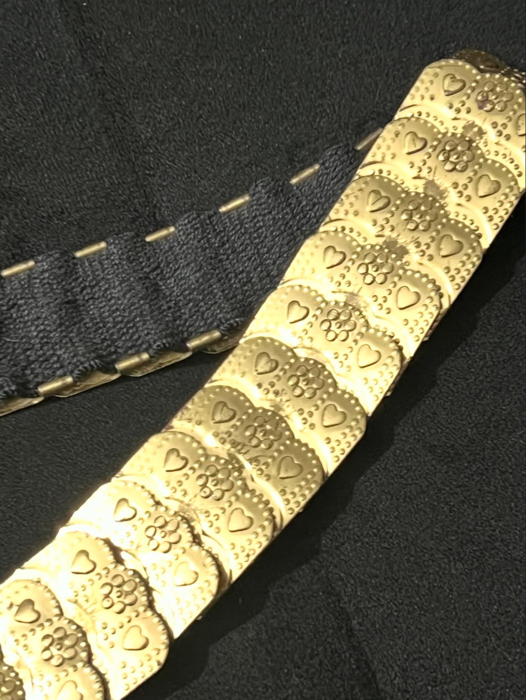 Golden Hearts Elastic Waistchain/belt