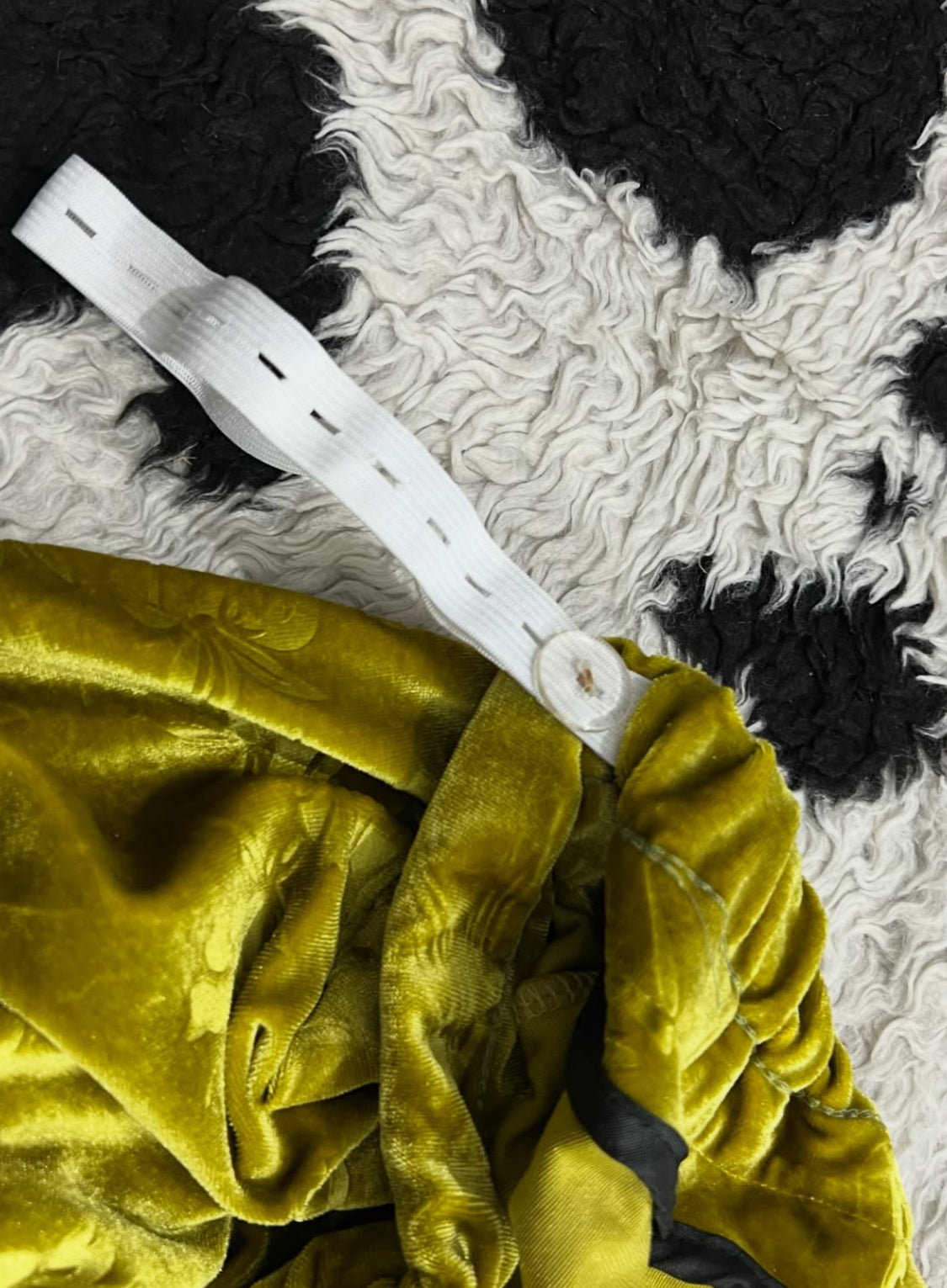 Floral Parrot Print Velvet Long Skirt