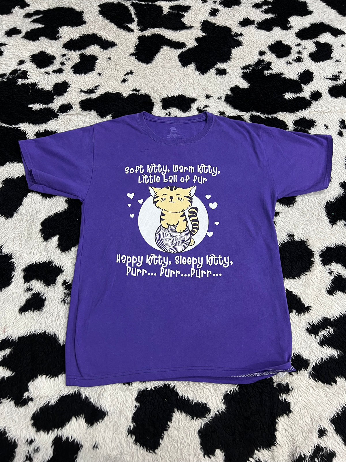 Soft Kitty, Warm Kitty Tee (Large)