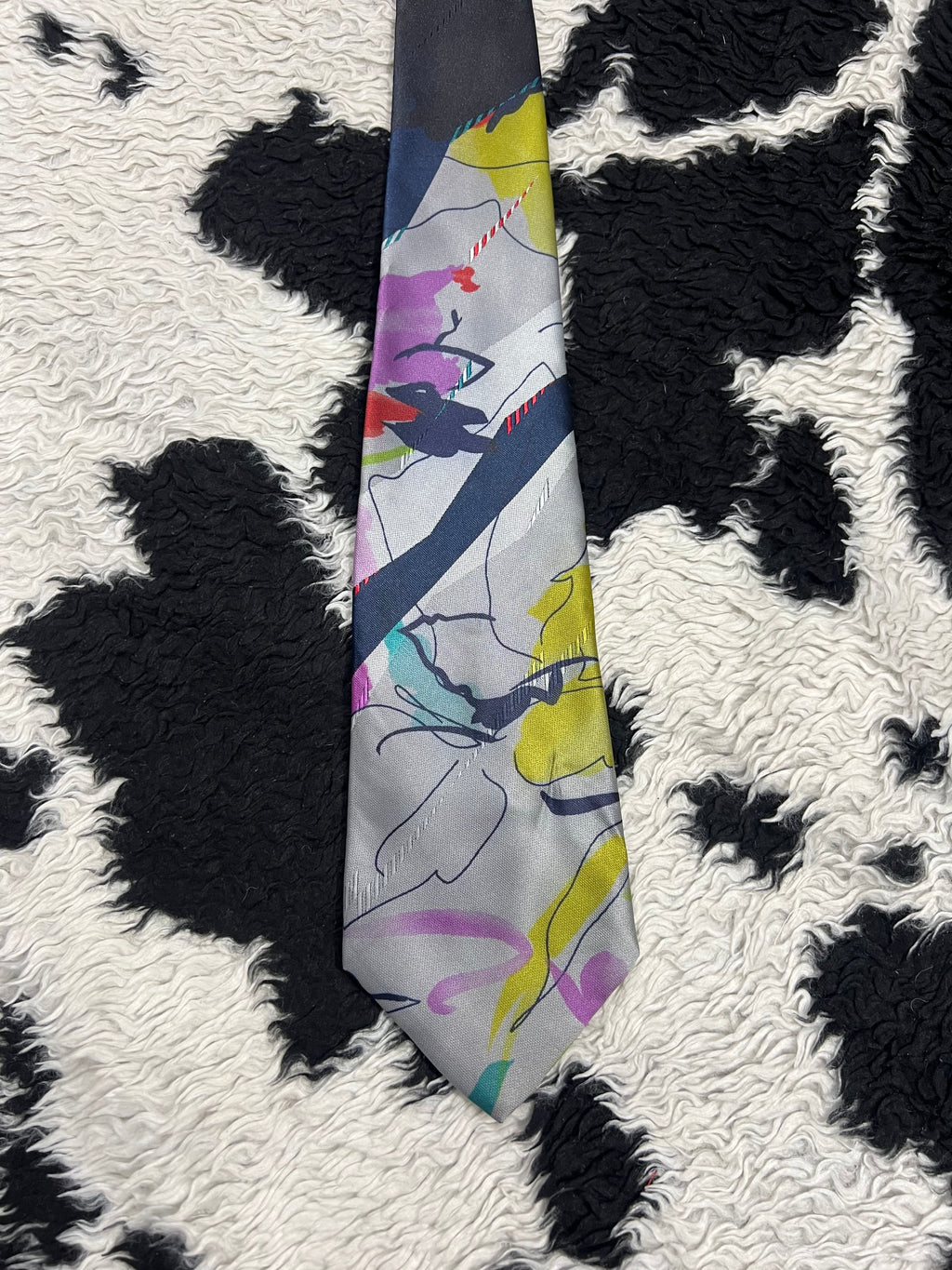Zazzi Fully Embroidered Abstract Tie