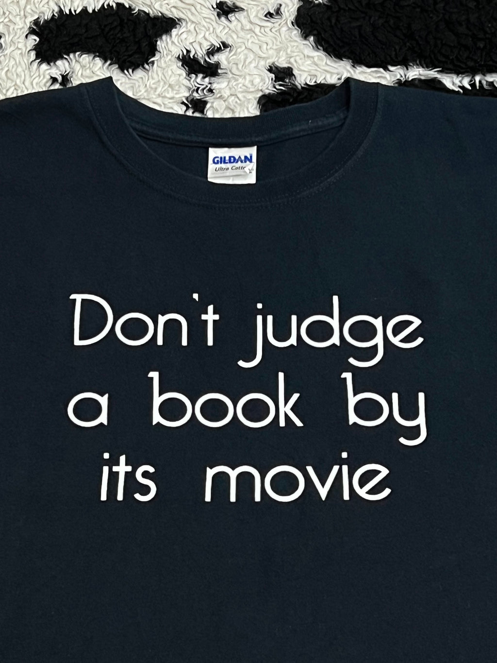 "Don't Judge A Book By Its Movie" Tee (Large)