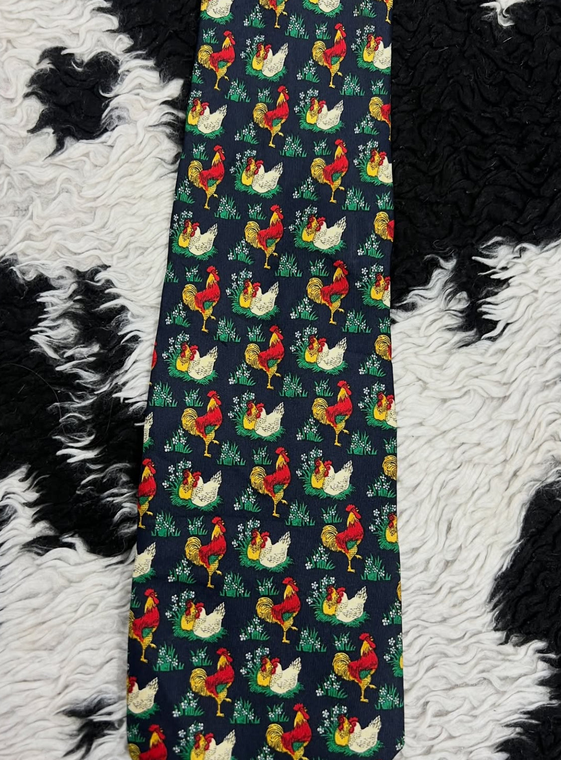 Chickens & Roosters Tie