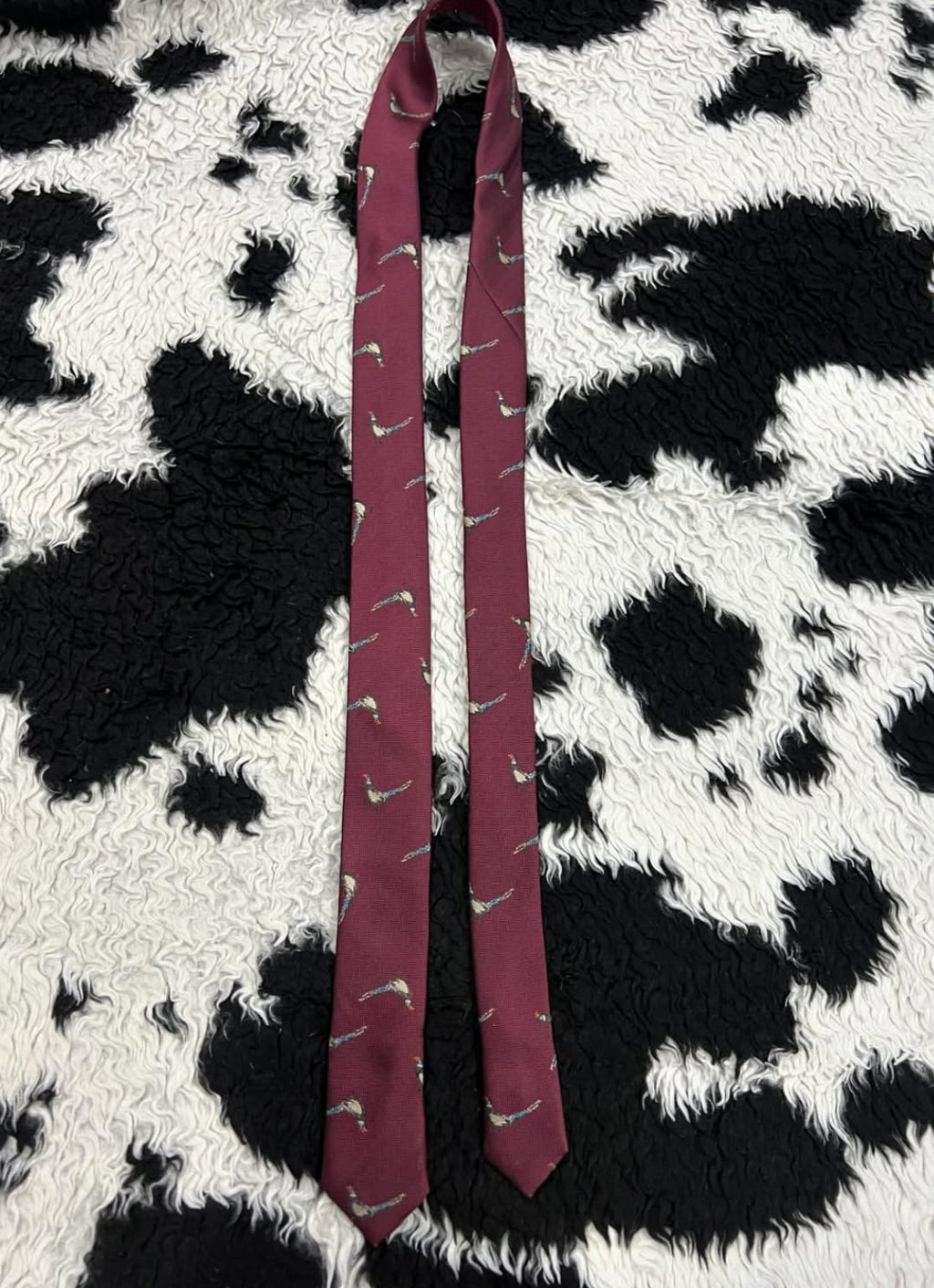 Narrow Pheasants Tie