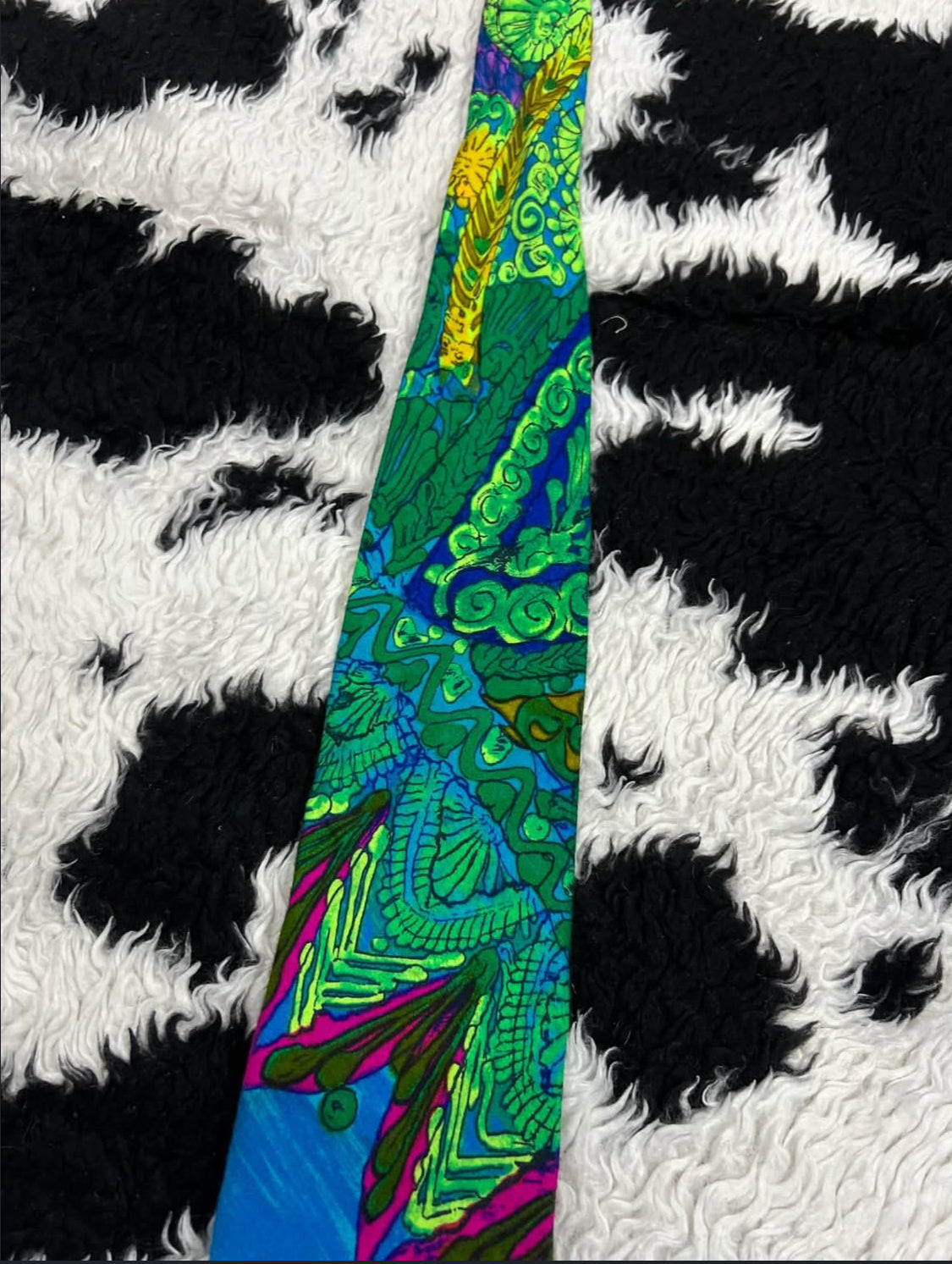 Peacock Abstract Tie