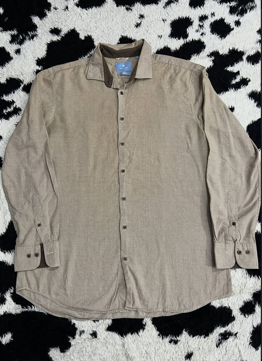 Pierre Cardin Brown Buttonup